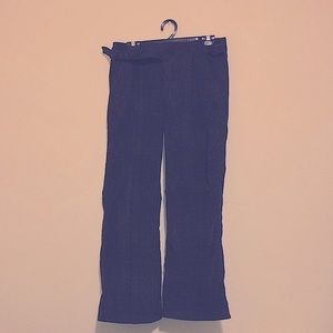 Y2K Free People Velour Wide Leg Pants